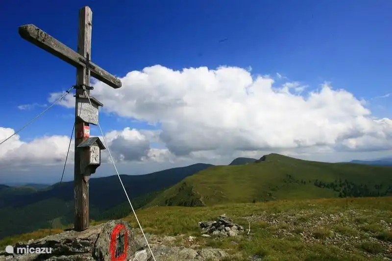 Trekking auf den Bergwiesen auf über 2000 Meter!