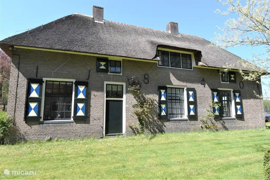 Het voorste gedeelte van het huis dateert uit 1840 (foto Johan Rebergen)