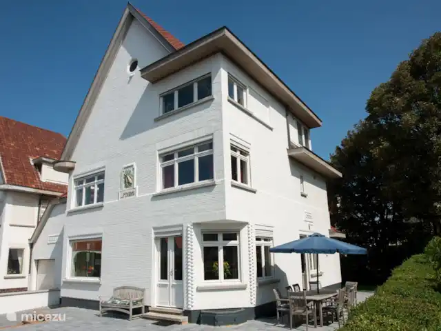 villa huren in België, Belgische Kust, Knokke – Villa De Mier - La Fourmi voorzijde