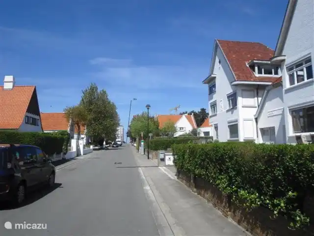 villa huren in België, Belgische Kust, Knokke – Villa De Mier - La Fourmi aan het einde van de straat ligt het strand