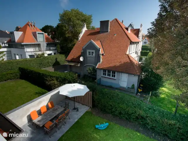 villa huren in België, Belgische Kust, Knokke – Villa De Mier - La Fourmi achtertuin