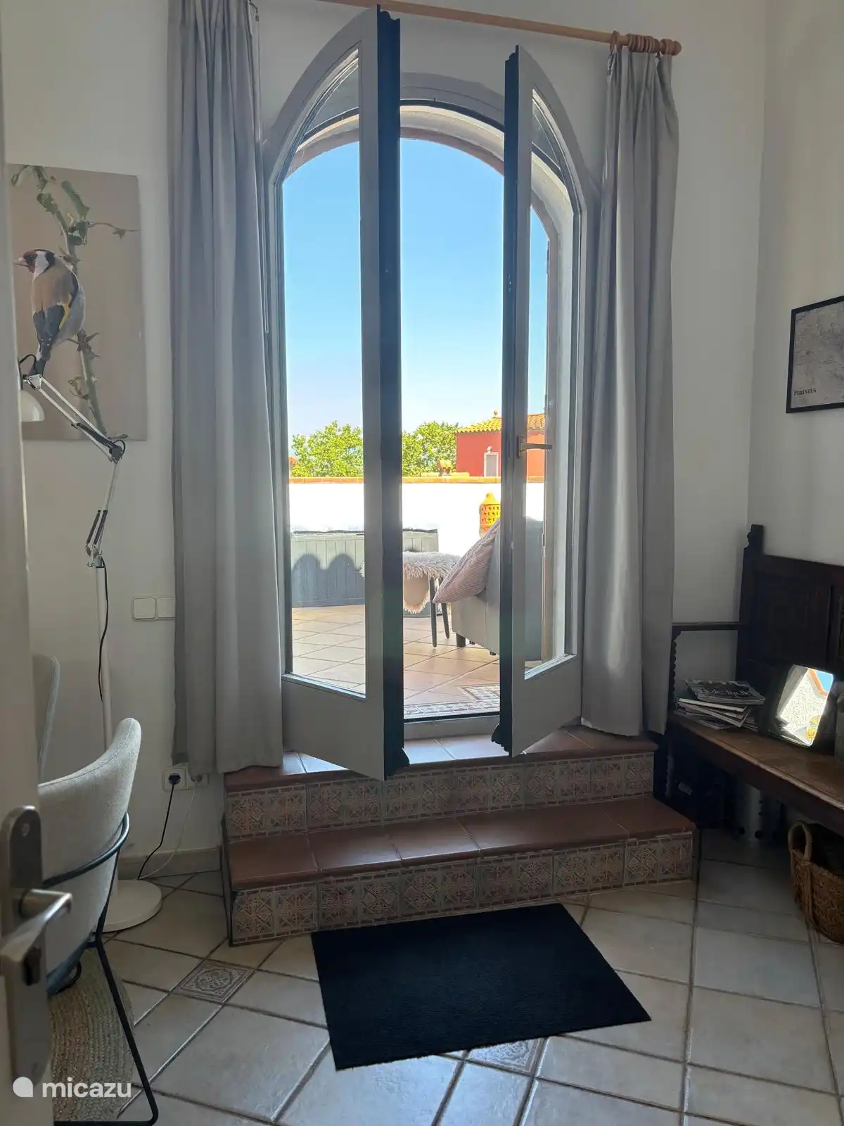 De la cocina a la terraza