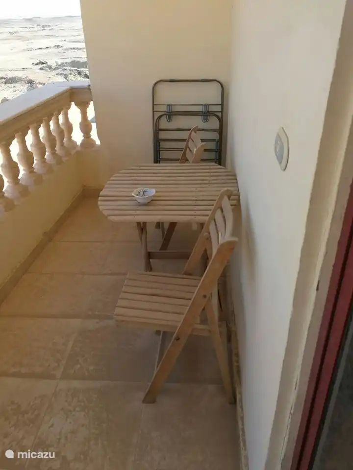 Grand balcon avec vue