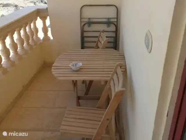 Location de Vacances Égypte, Mer Rouge , Hurghada, appartement - Appartements avec vue sur la mer Rouge, Hurghada Grand balcon avec vue
