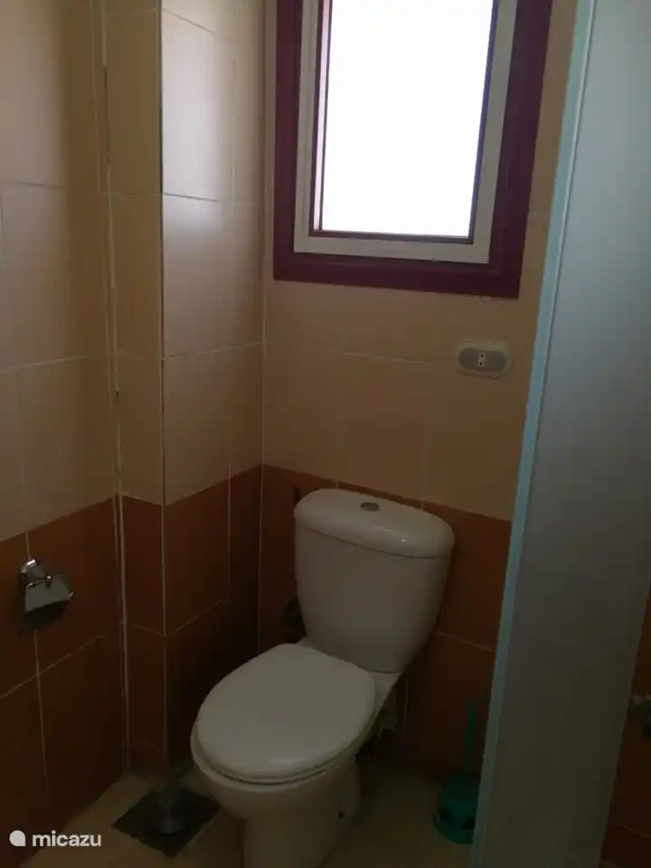 Les toilettes dans la salle de bain