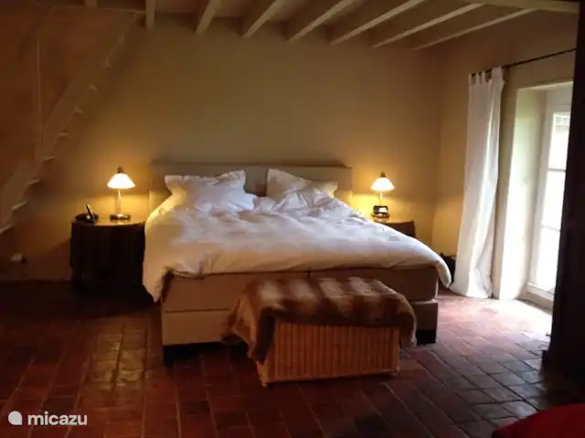 Location de Vacances France, Nièvre, Arquian, maison de vacances - Le Biron Blanc chambre à coucher