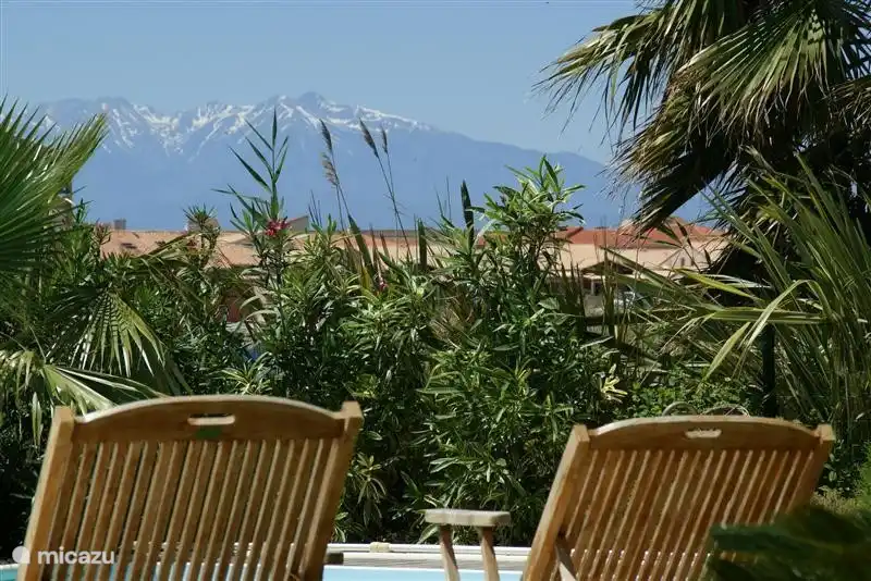 La vue sur le mont Canigou