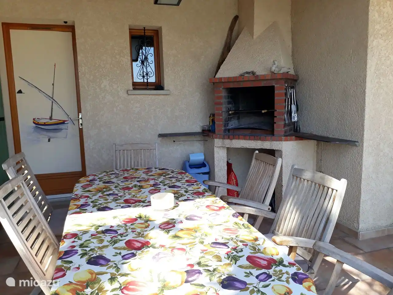 Coin repas au barbecue