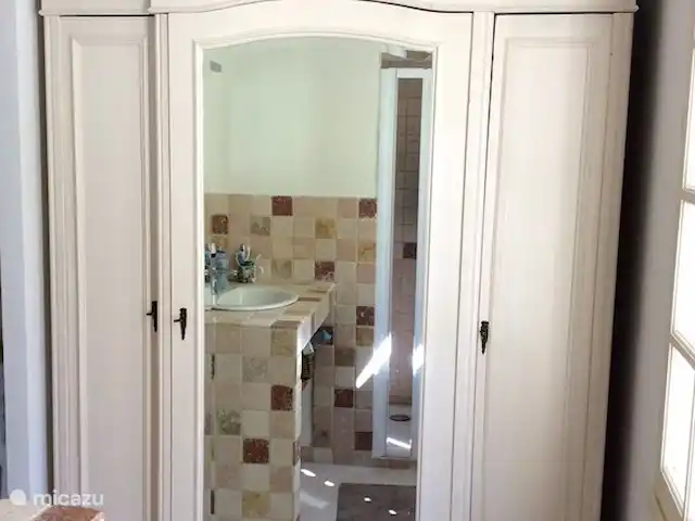 Villa Les Trois Pins | France, Vaucluse, Vaison-la-Romaine - villa Salle de bain dans la chambre du haut
