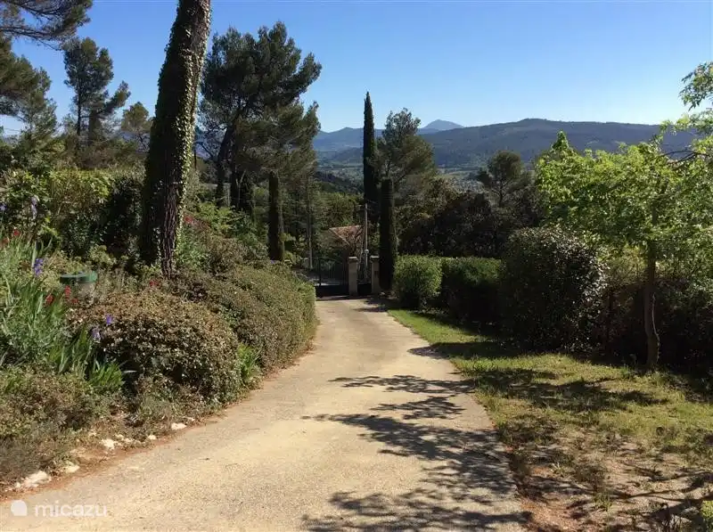 el camino de entrada