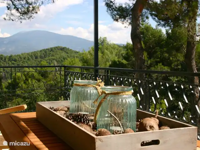Villa Les Trois Pins | France, Vaucluse, Vaison-la-Romaine - villa Terrasse au-dessus vue Ventoux