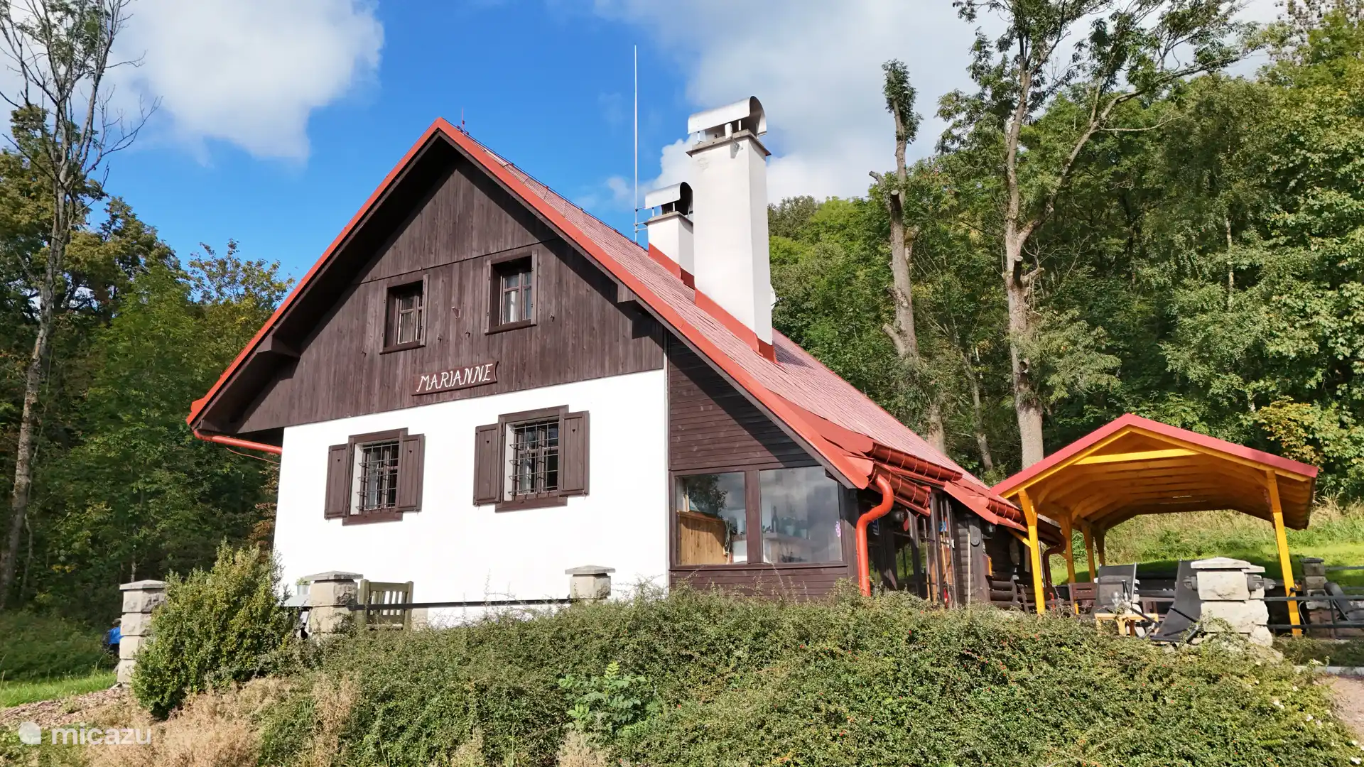 Ferienhaus Marianne von außen