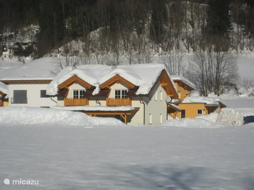 Holiday Kötschach 612 in the winter atmosphere is stunning.