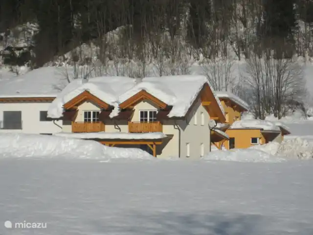 Chalet Kötschach en Austria, Carintia, Kötschach-Mauthen - casa vacacional La casa de vacaciones Kötschach 612 también es una imagen en el ambiente invernal.