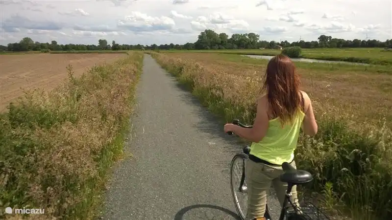 Fahradfahren entlang der Vechte 