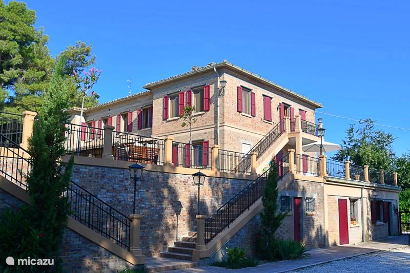 Vakantiehuis Italië, Marche, Orciano di Pesaro Appartement Villa Fonti Appartement