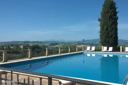 Vakantiehuis Italië, Marche, Orciano di Pesaro appartement Villa Fonti Appartement