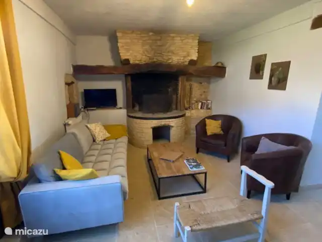 vakantiehuis huren in Frankrijk, Dordogne, Saint-Amand-de-Coly – Figuier De woonkamer