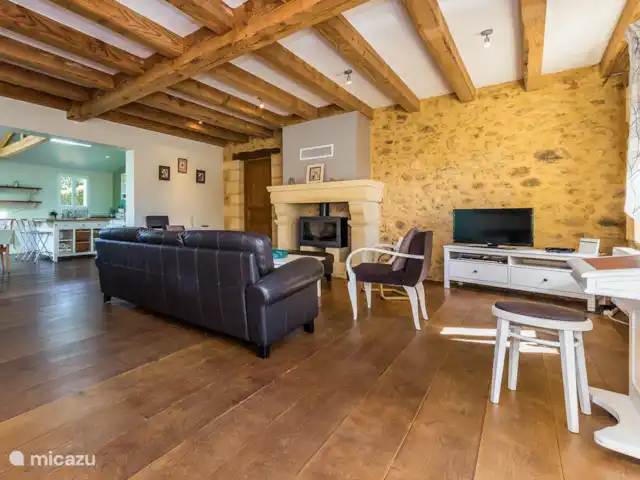 vakantiehuis huren in Frankrijk, Lot, Gourdon – Labelle De living