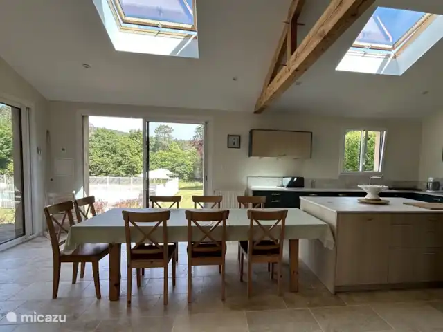 vakantiehuis huren in Frankrijk, Lot, Gourdon – Labelle De eethoek en keuken