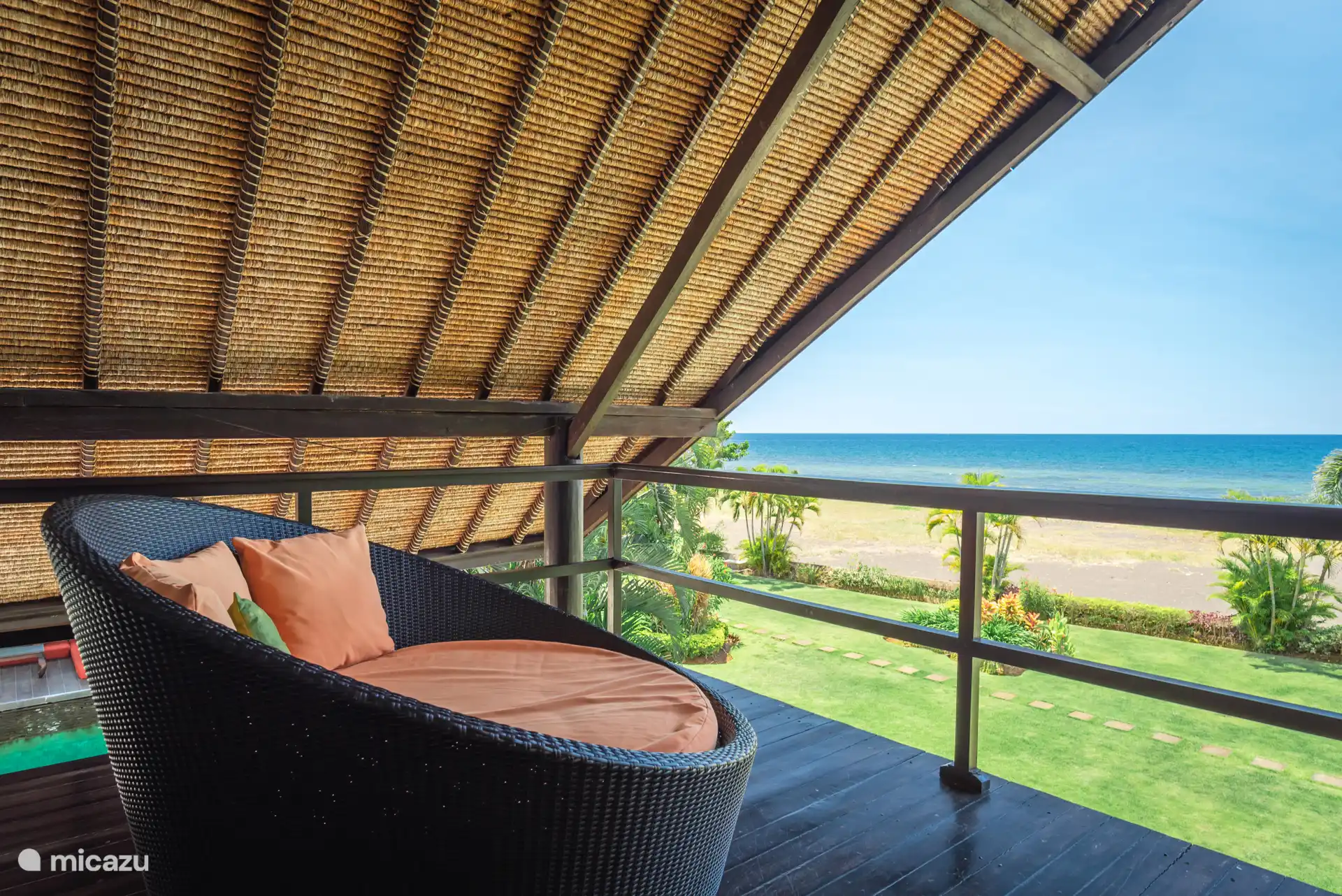 Vista desde arriba de la sala de estar