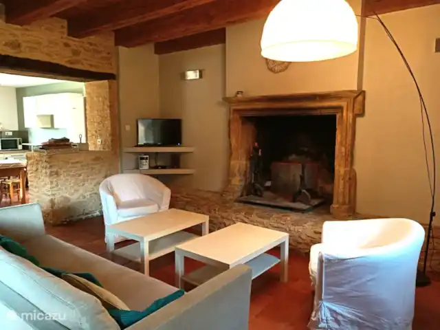 vakantiehuis huren in Frankrijk, Dordogne, Saint-Amand-de-Coly – Oleandre De woonkamer