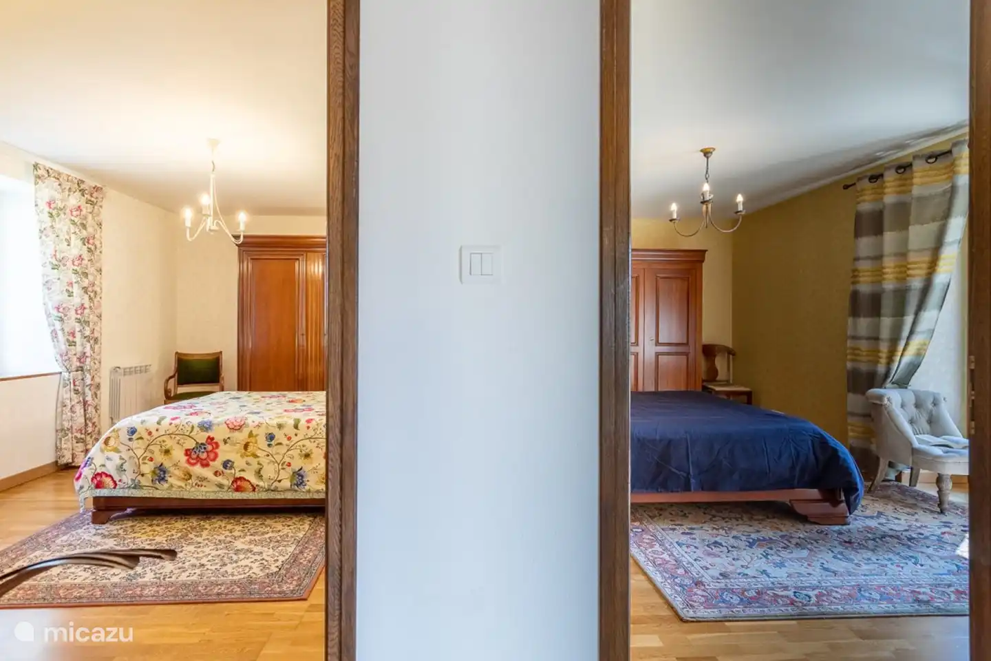 Schlafzimmer links und rechts