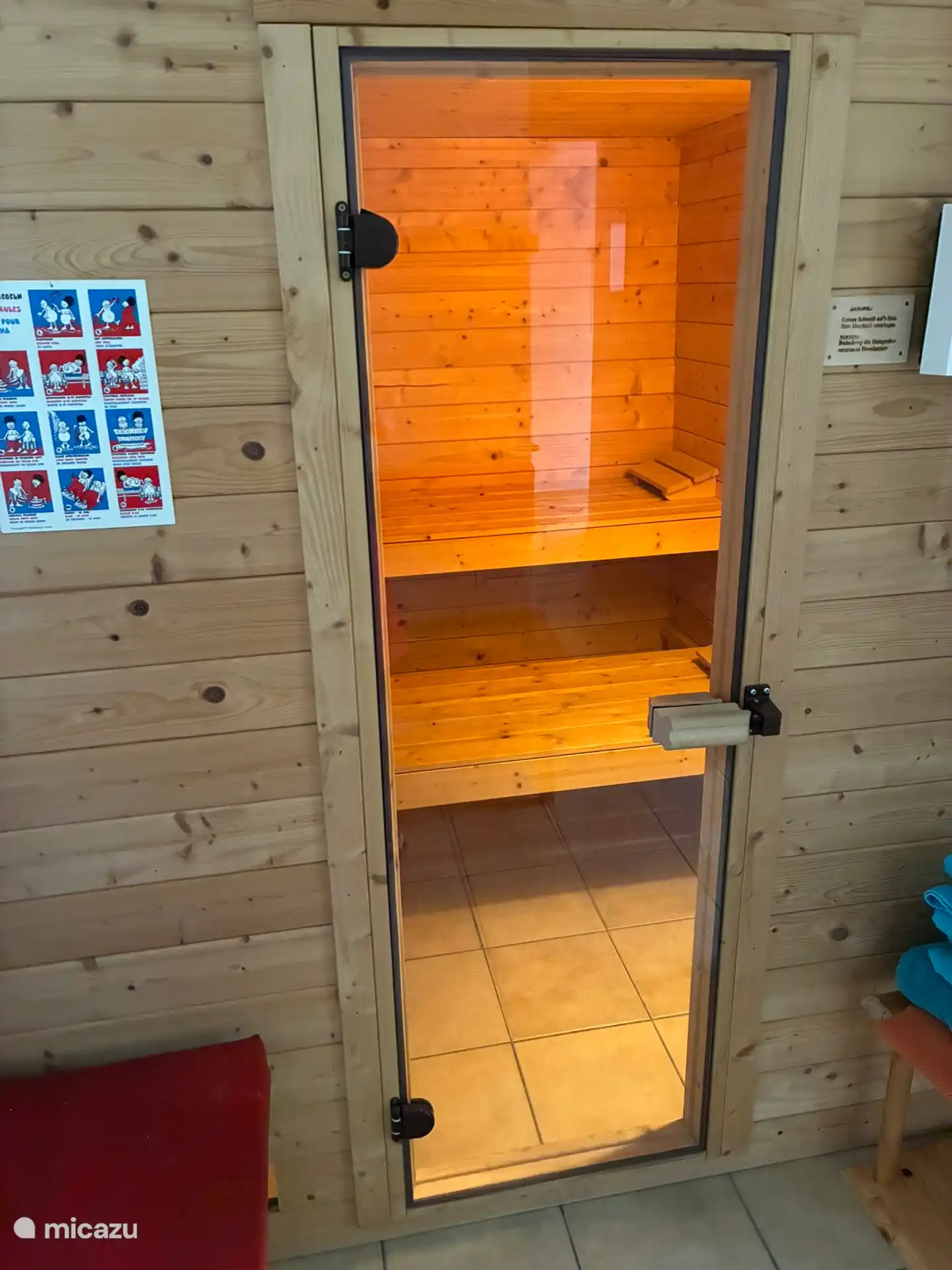 Haus Lugthart sauna binnen