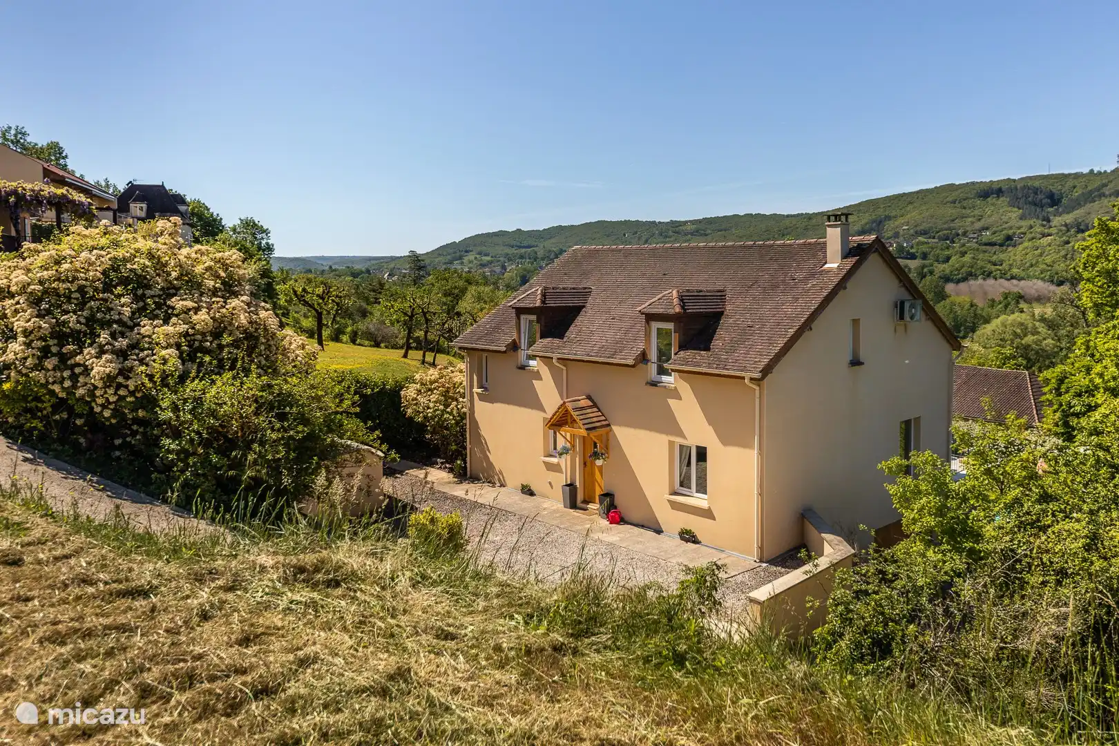 The garden and the view