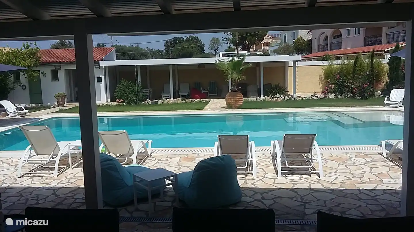 Gartenblick von 15 Hektar, komplett geschlossene.