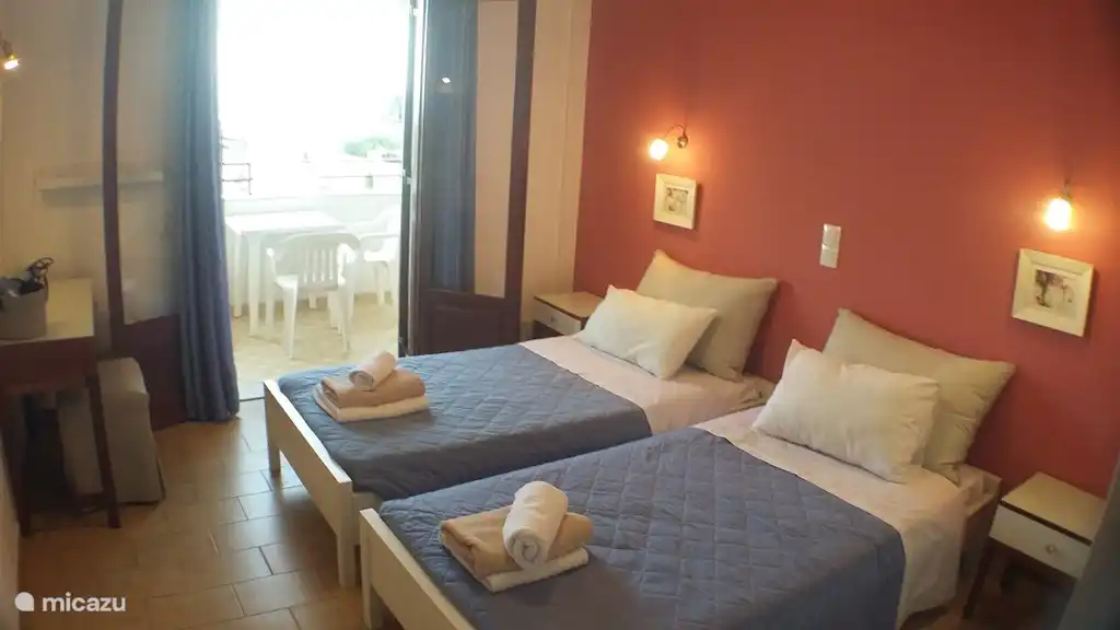 Schlafzimmer 4b im Erdgeschoss