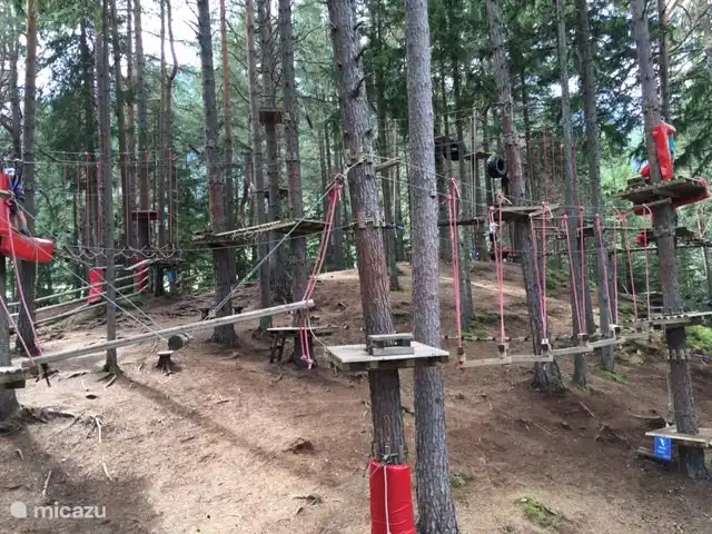 Haus Fingerhut huren in Oostenrijk, Karinthië, Kötschach-Mauthen - vakantiehuis In Lienz, 30 autominuten van Haus Fingerhut is een groot klimpark