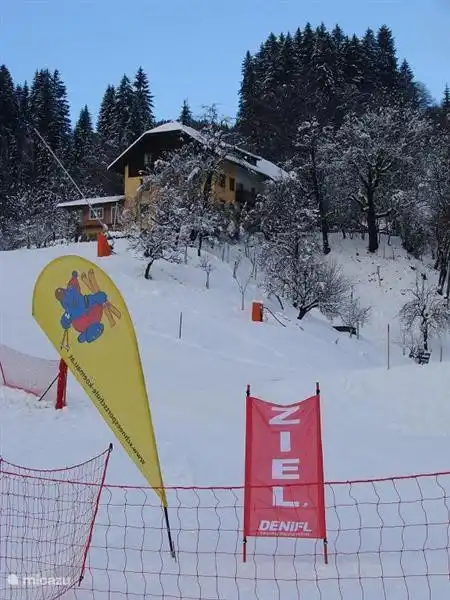 Piste de ski pour les enfants.