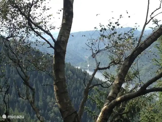 Wieda en Alemania, Baja Sajonia, Wieda - casa vacacional Vista del lago cerca de Wieda.