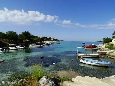 Die Bucht, wo sich das Haus befindet.