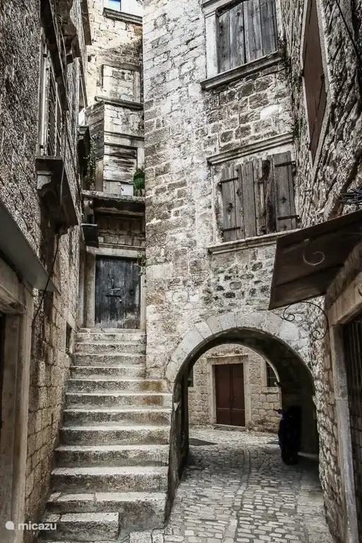 Die schöne Stadt Trogir.