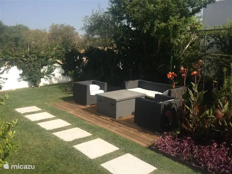 Lounge area with gas fireplace