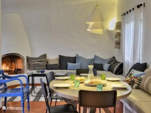 Casa Veromar en Portugal, Algarve, Carvoeiro - casa vacacional Sala de estar.