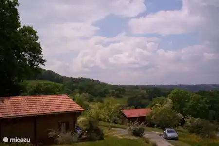 Vakantiehuis Frankrijk, Pyreneeën, Castetpugon chalet La Fougère Zijaanzicht La Fougère