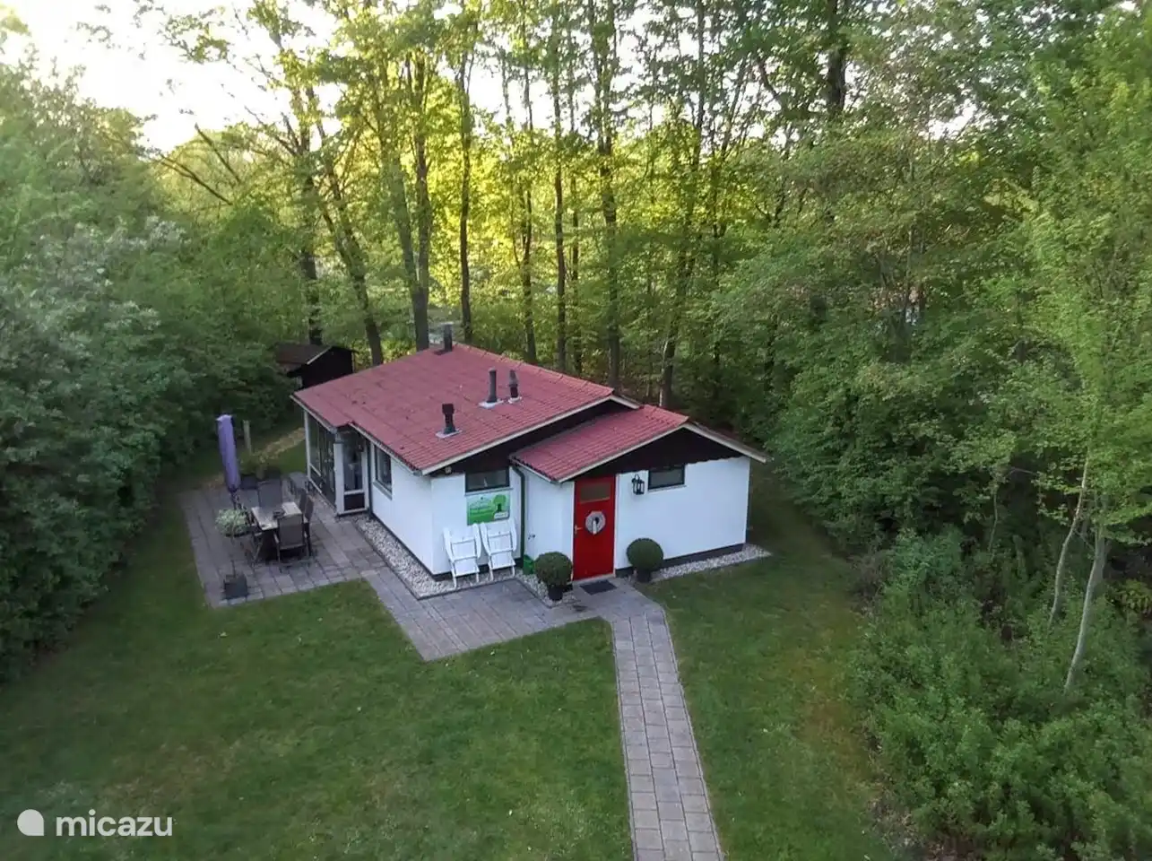 Belle vue aérienne.