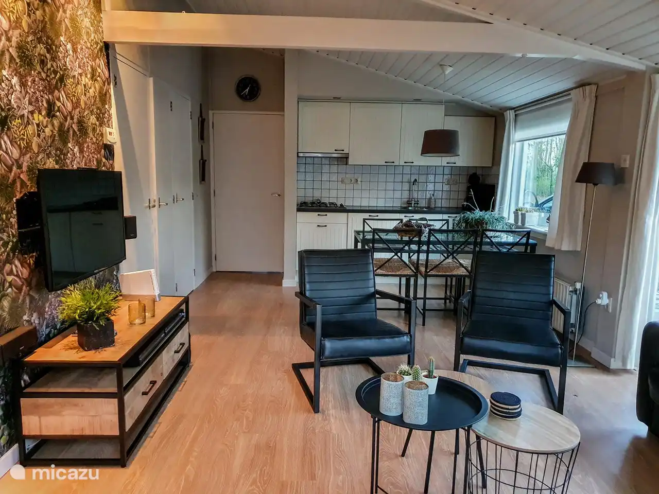 Aperçu total séjour/cuisine.