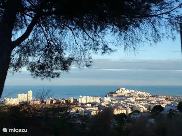 Villa Bella Orange | Espagne, Costa del Azahar, Calig - maison mitoyenne Vue depuis le point culminant de la montagne de Peniscola, vaut la peine de prendre le train pour une visite une fois !!