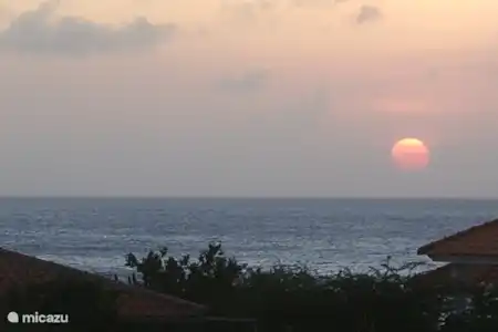 Vacation rental Curaçao, Banda Abou (West), Coral-Estate Rif St.marie villa Las Verandas 22 Evening enjoy the sunset ...