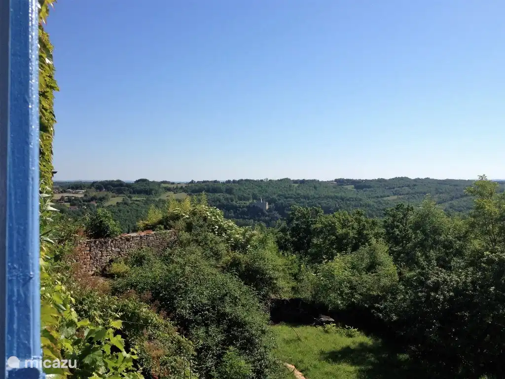 Schöne Aussicht über das Tal