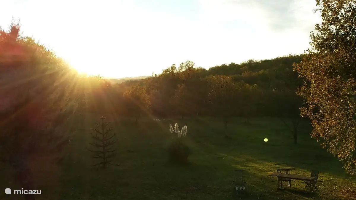 Genießen Sie einen wunderschönen Sonnenuntergang