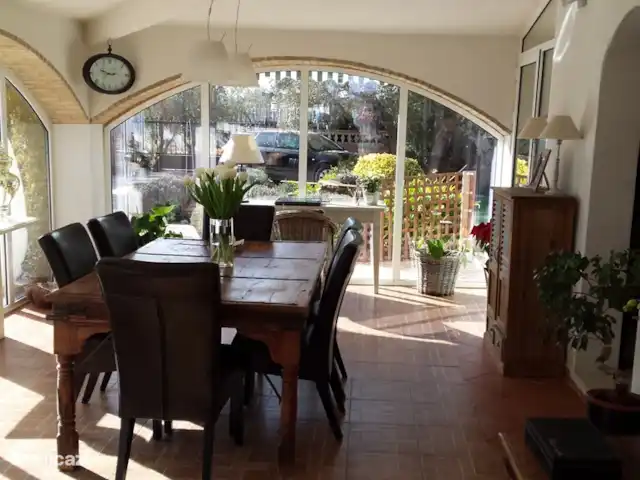 Location de Vacances Espagne, Costa Blanca, Onil, maison de vacances - Casa Olyves avec piscine chauffée Salle à manger