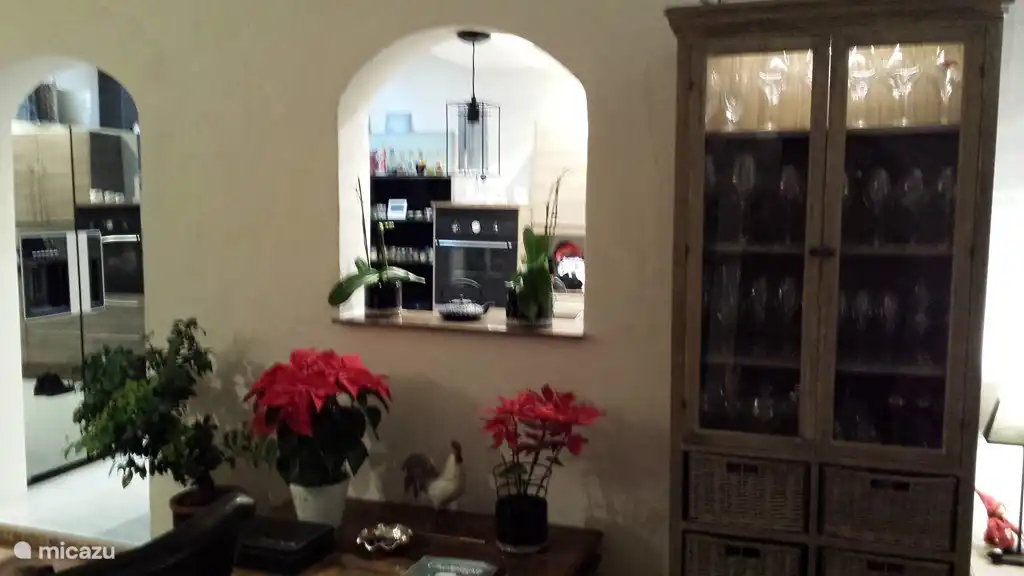 Blick auf die Küche