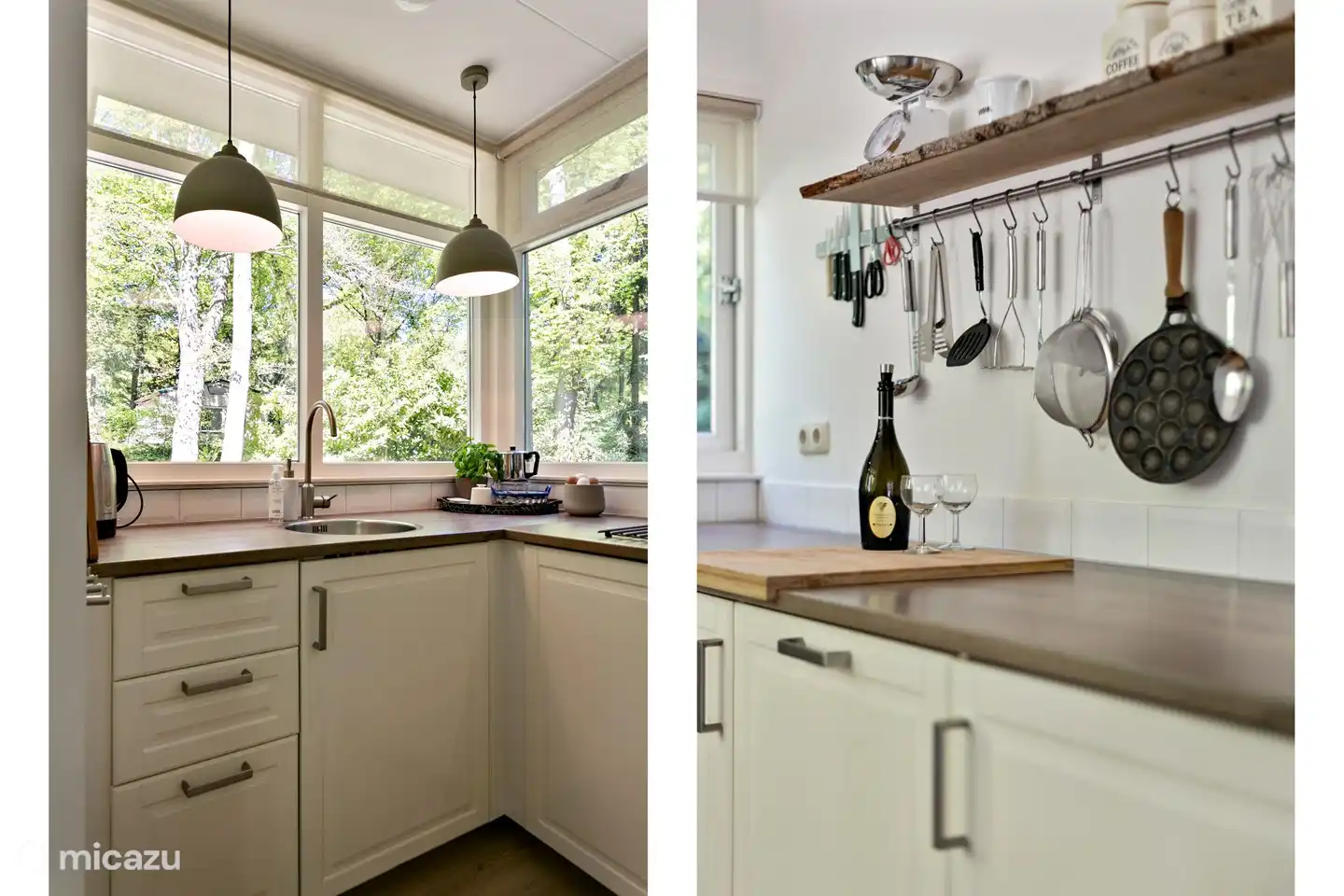 die Küche mit allem Drum und Dran