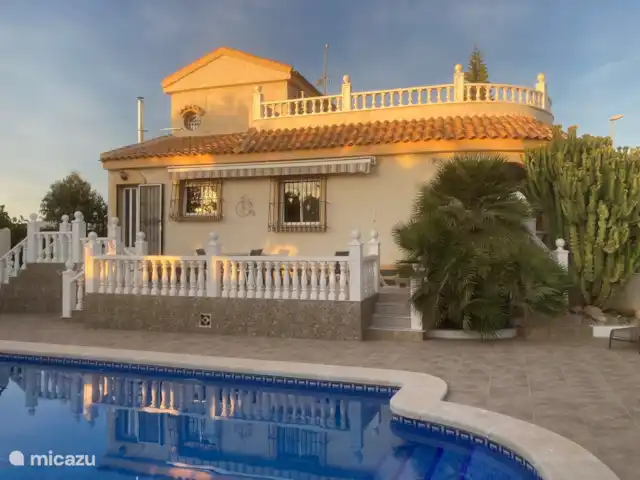 Villa Delfín en España, Costa Cálida, Mazarrón - villa Vista lateral del sol poniente.