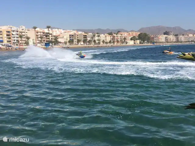 Villa Delfín en España, Costa Cálida, Mazarrón - villa En la bahía de Puerto hay competiciones regulares de motos de agua.